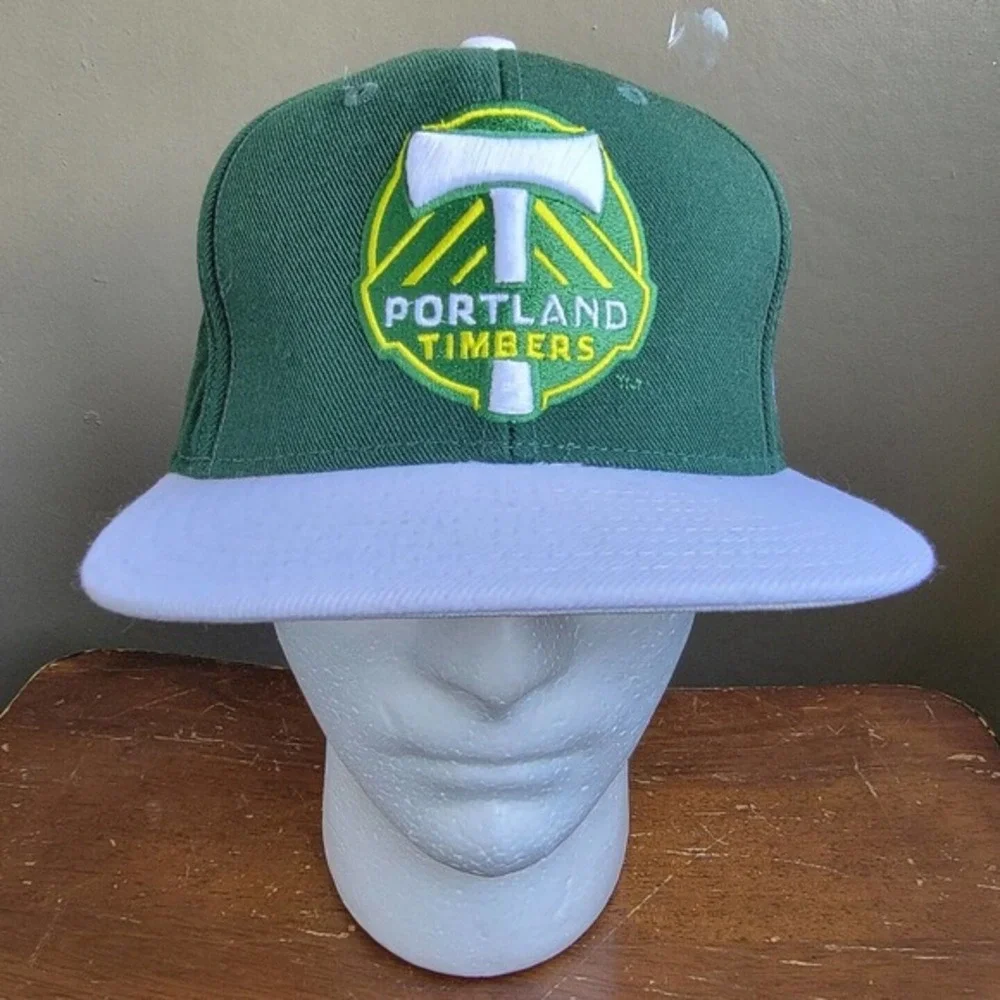 Portland Timbers MLS‎ Adidas Snapback Hat Cap Green White